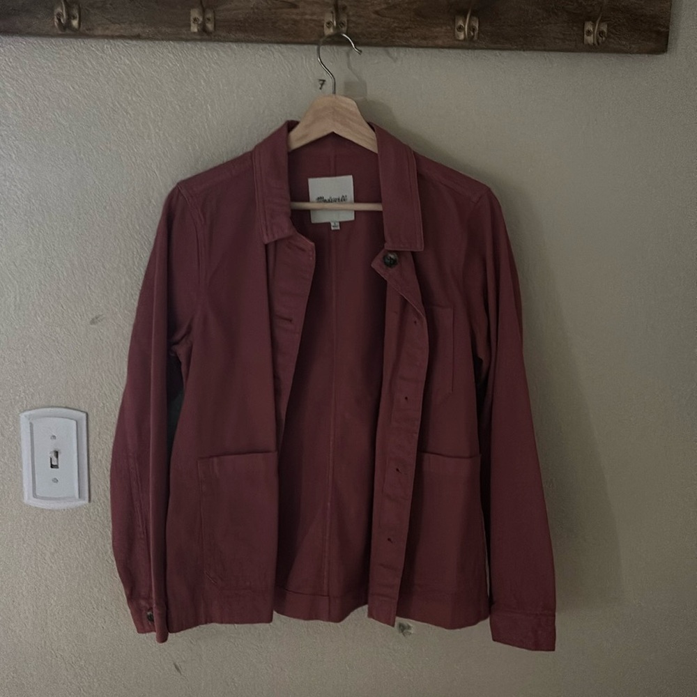 Madewell button down jacket.  Size small